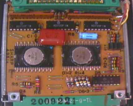 Image of Sharp EL-811 PCB